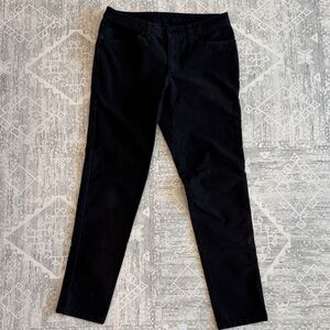 Lululemon Pants Mens 33 Black ABC 5 Pocket Slim Tapered Stretch Tech Casual